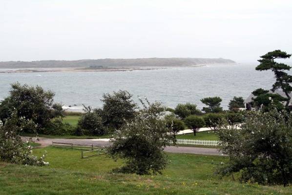 Avalon, View from front lawn towards Martha's Vineyard