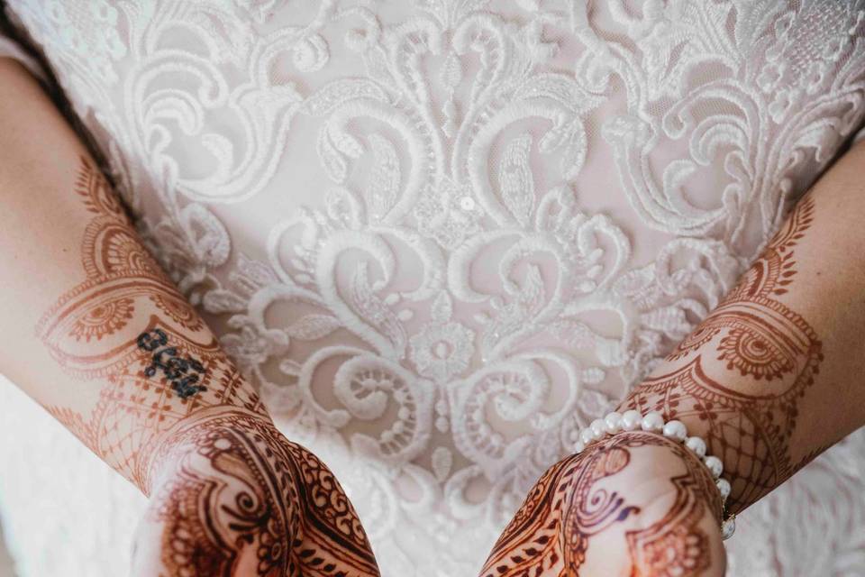 Bridal Henna Hands