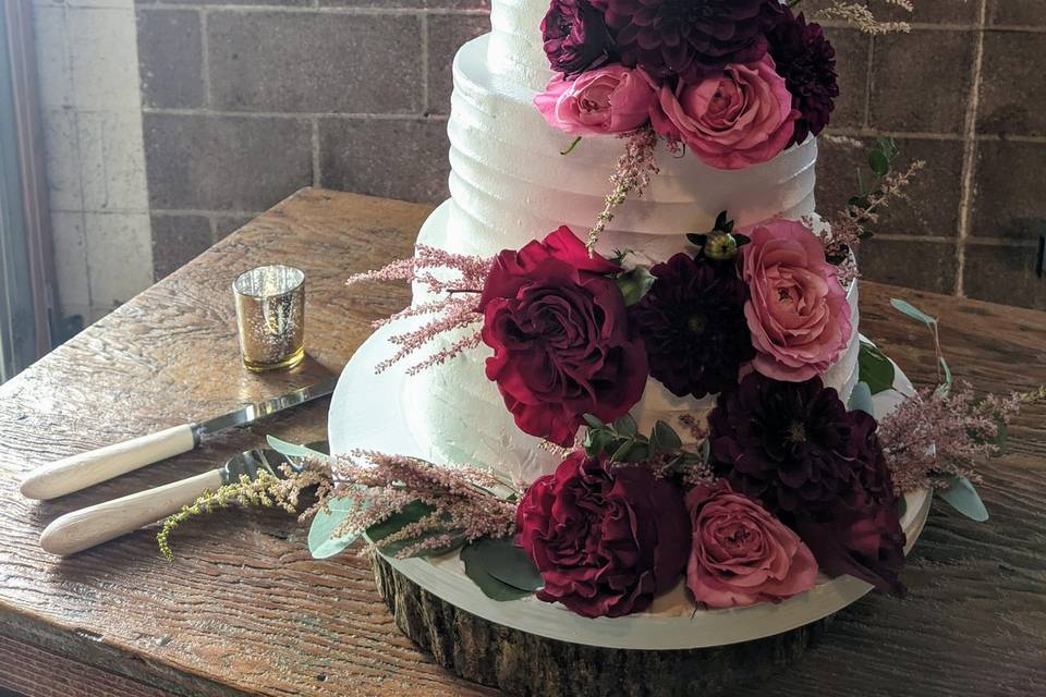Cake- Floral done by us