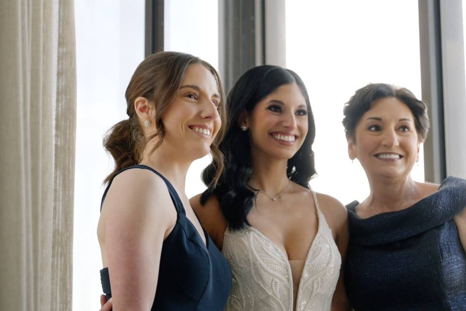 Mom, Bride, and Sister