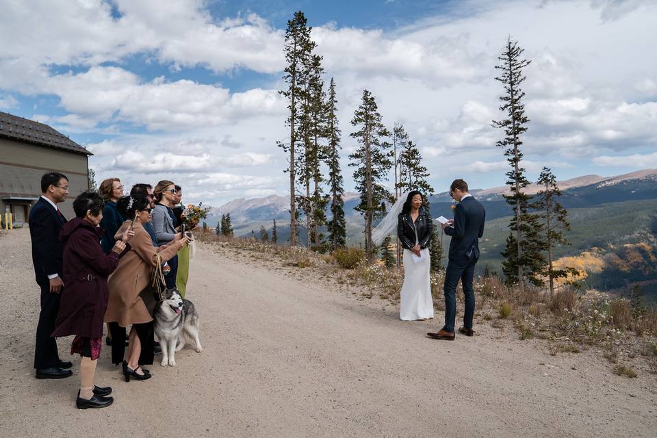 Mountain top ceremony