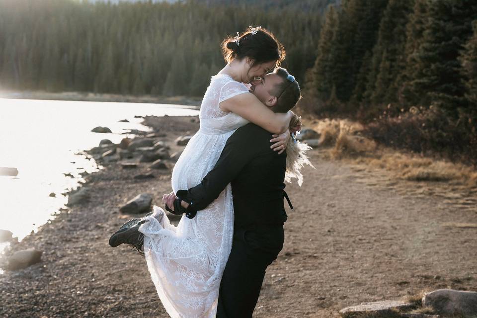 Elopement portrait