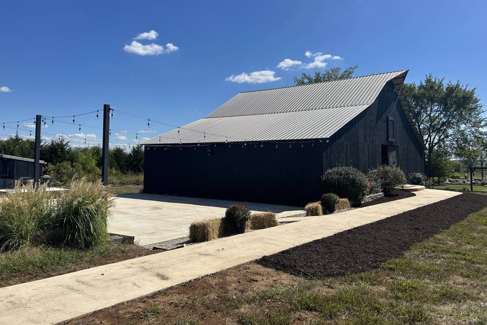 New entrance
