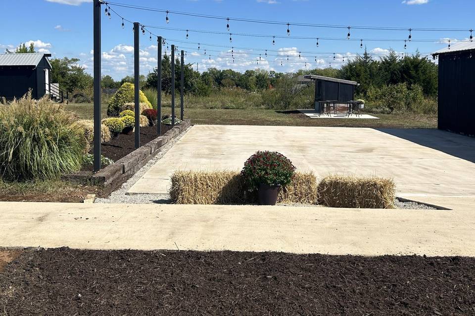 New dance floor