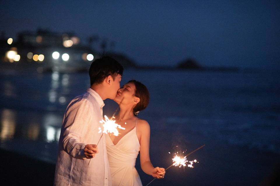 Romantic fireworks