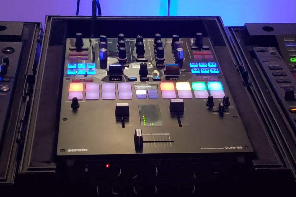 DJ controls