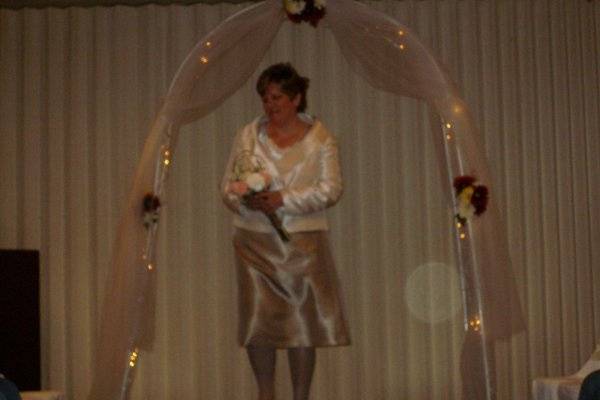 Two tone skirt and jacket of shantung silk, fully lined