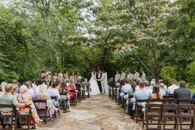 Creekside ceremony