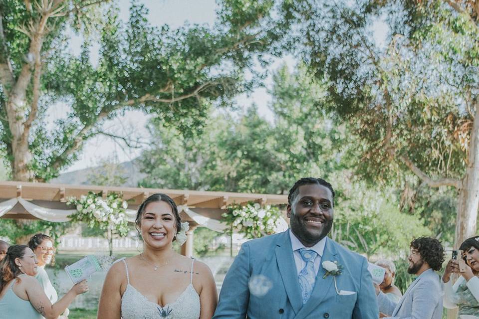 Just married