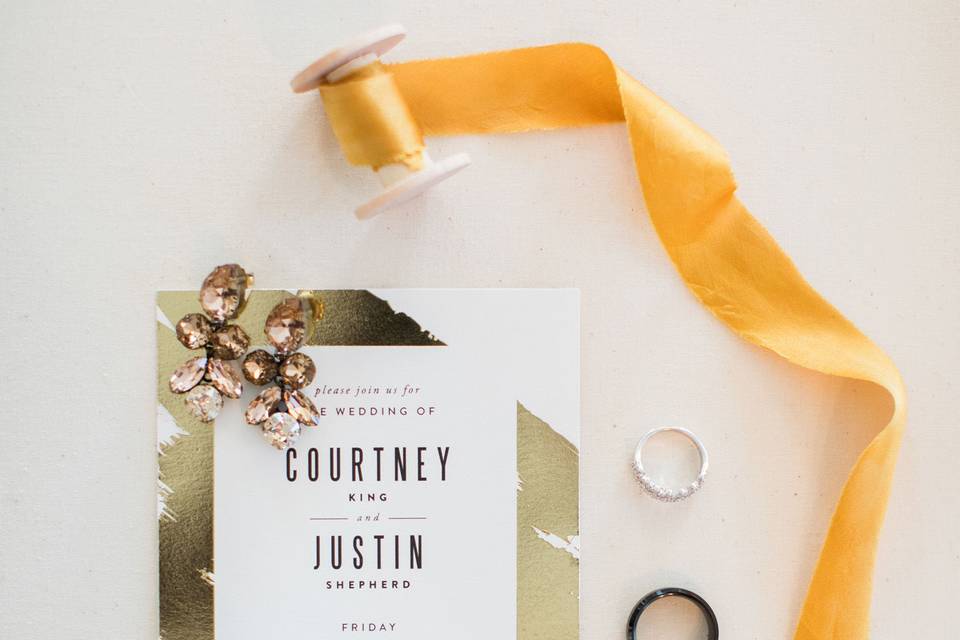 Justin + Courtney | The Kyle House