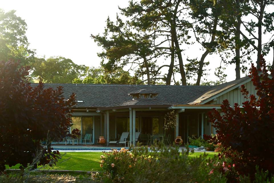 House view from field side