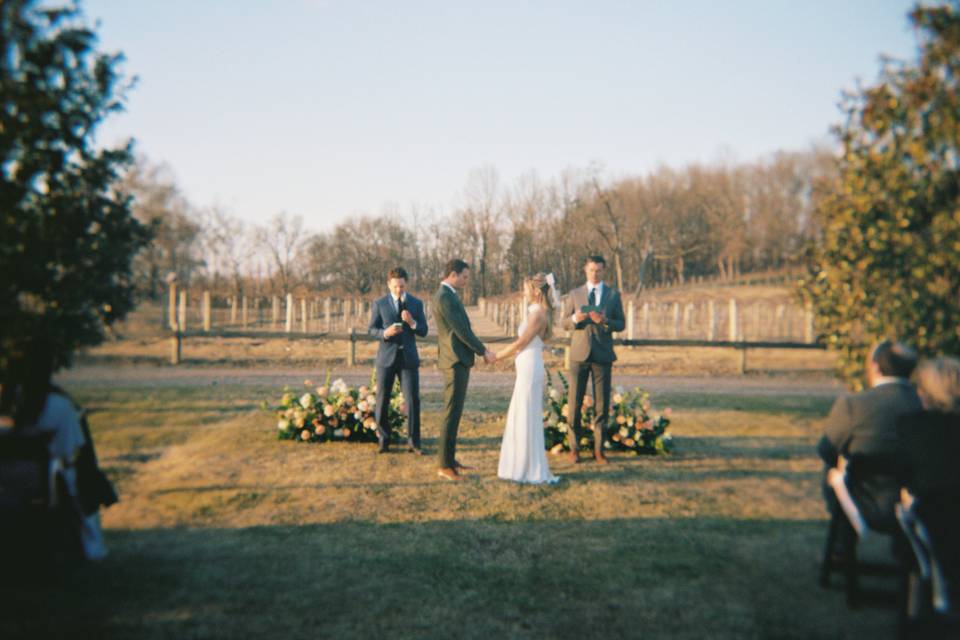 Wedding day photos