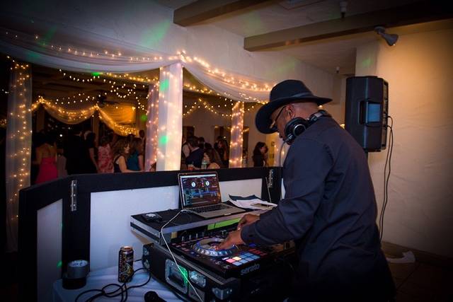 DJ's equipment