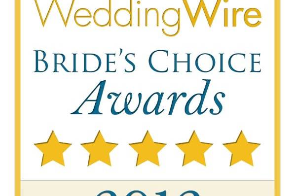 2012 Brides's Choice Winner