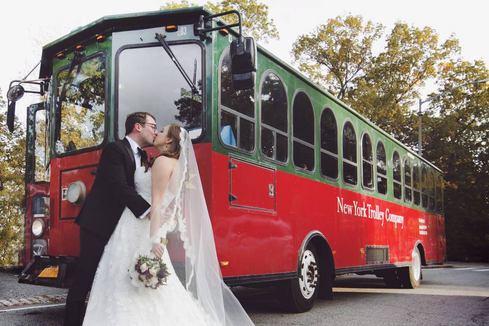 Kissing couple