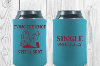 Kooziez - Custom Wedding and Bachelorette Koozies, Cups, T-Shirts