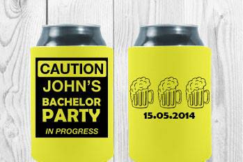 Kooziez - Custom Wedding and Bachelorette Koozies, Cups, T-Shirts