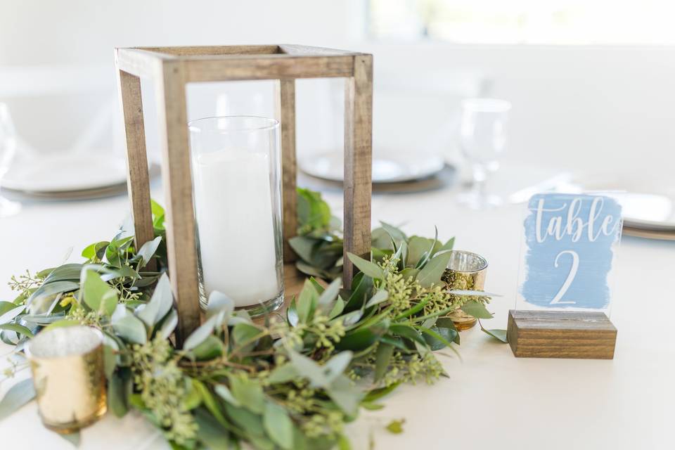 Simple centerpiece!