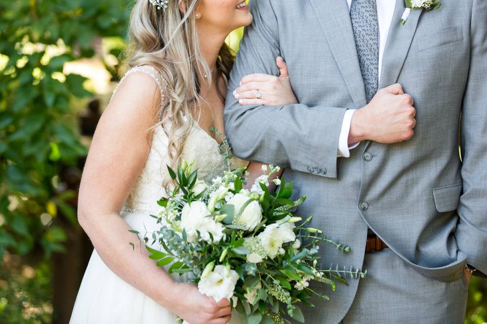 White and Wild Bouquet