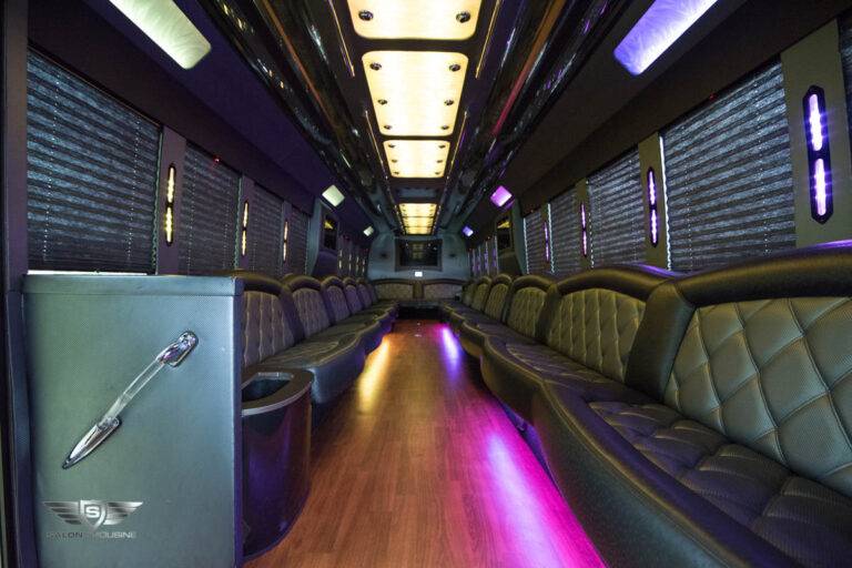 48 passenger luxury party bus