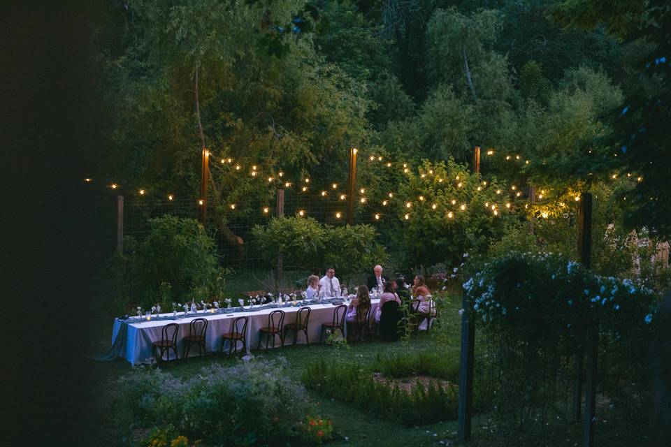 Dinner in the Kitchen Garden