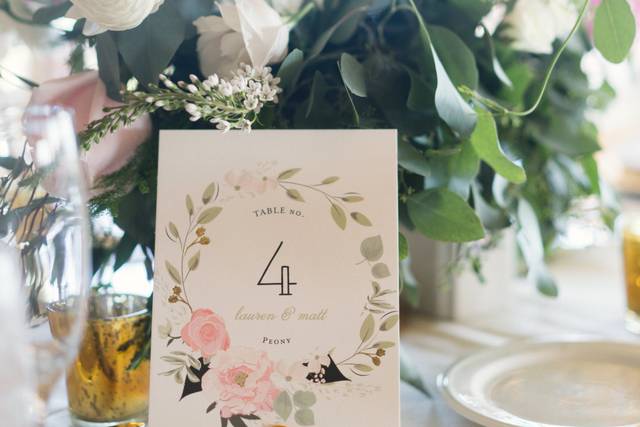 Table number