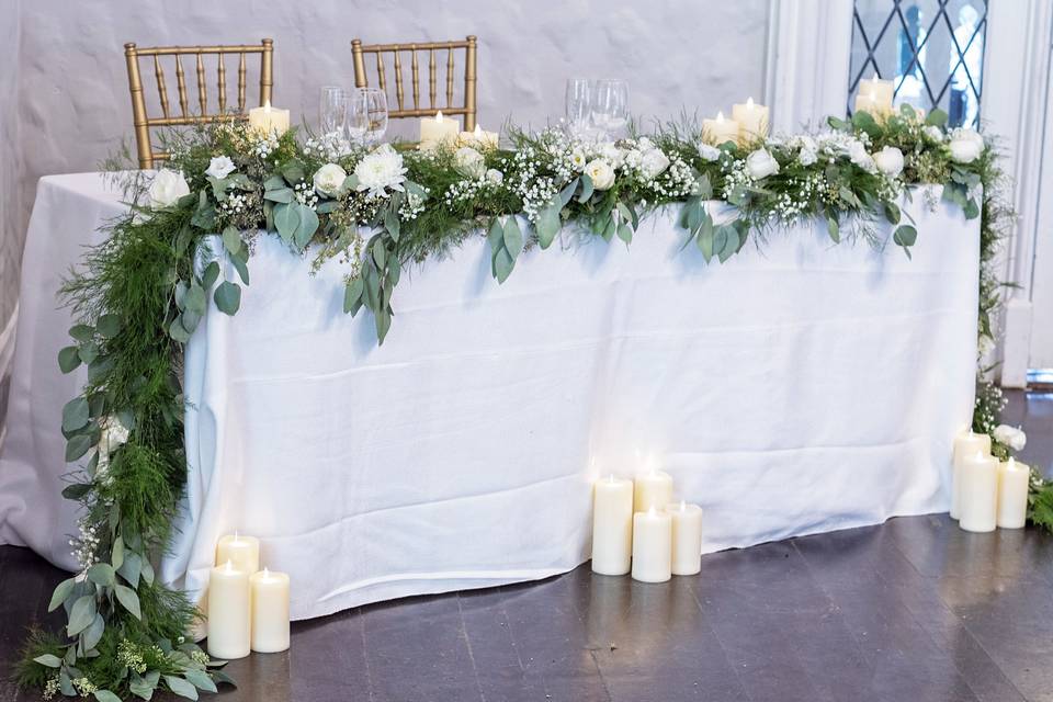 Sweetheart Table