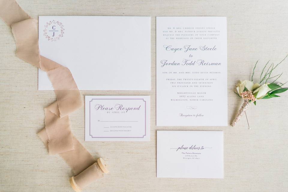 Examples of invitations