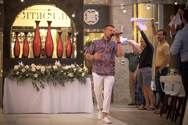 First INTERNATIONAL wedding