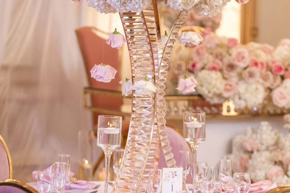 Beautiful centerpieces