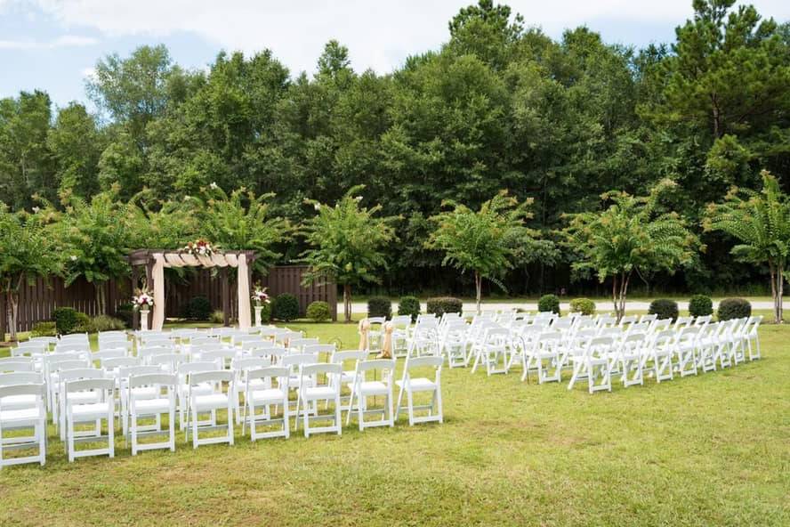 Front lawn ceremony