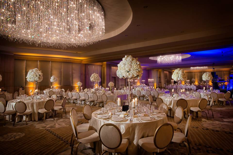 Ritz Carlton Wedding Reception
