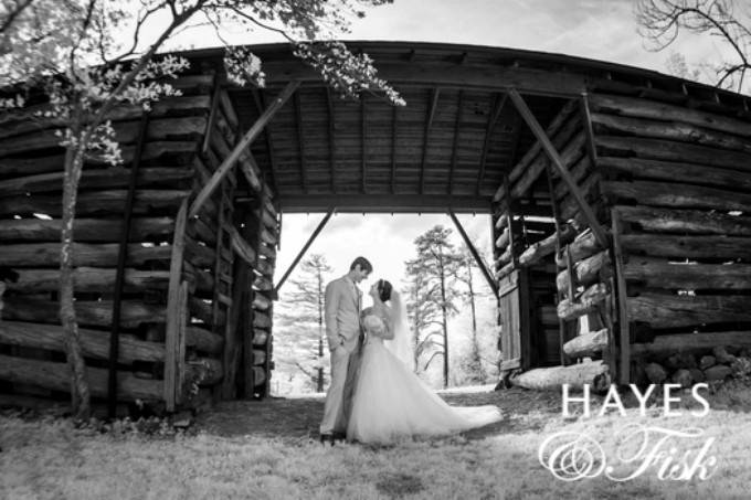 Log Barn cermemony site