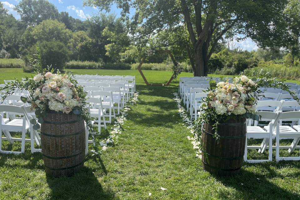 Aisle markers