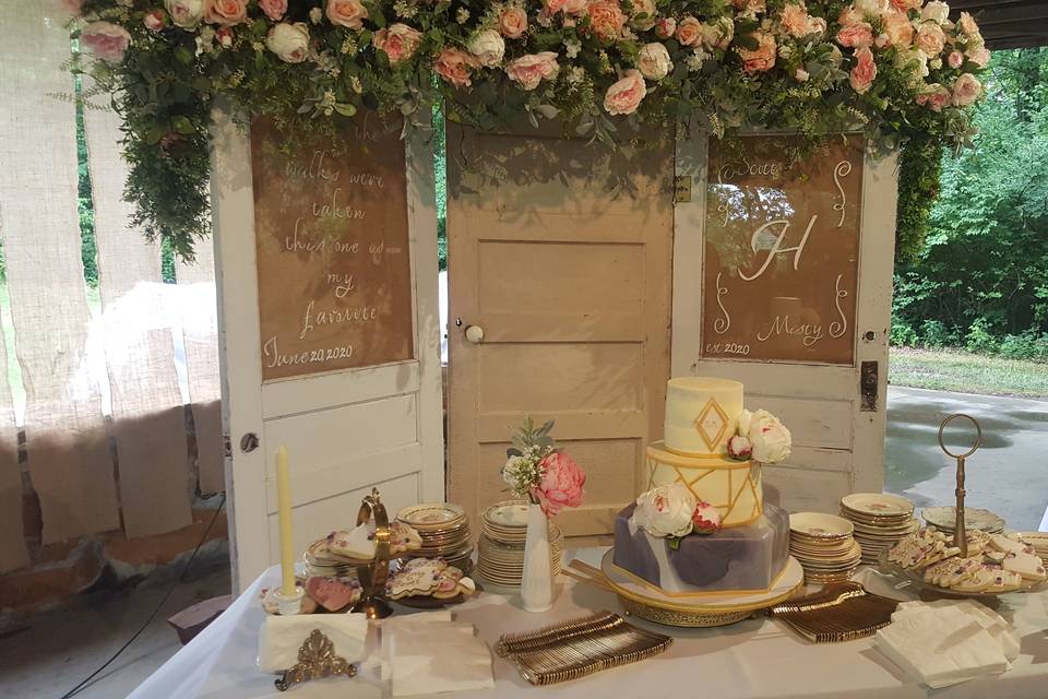 Cake Table at Pavilion
