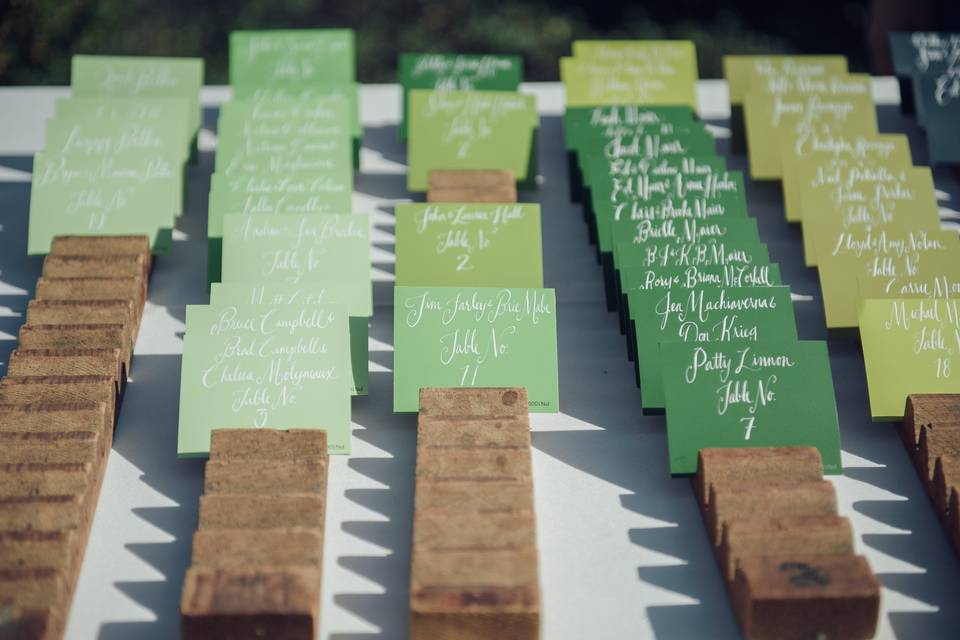 Place cards