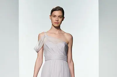 bridesmaid dresses freehold nj Chiffon V-neck Simple Pleated Long Slit Bridesmaid Dress, FC2389 – Dairy  Bridal