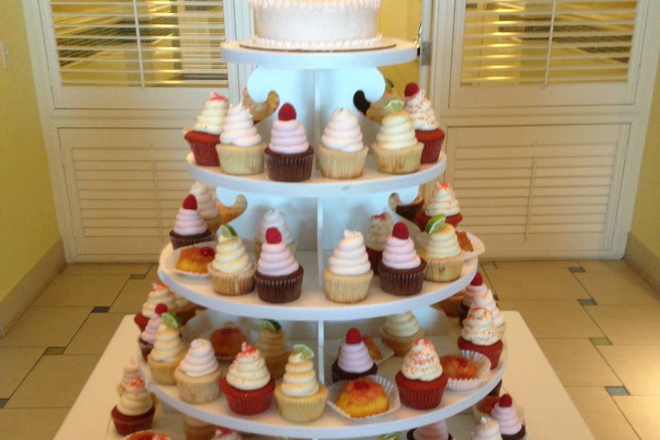 Cupcake tower