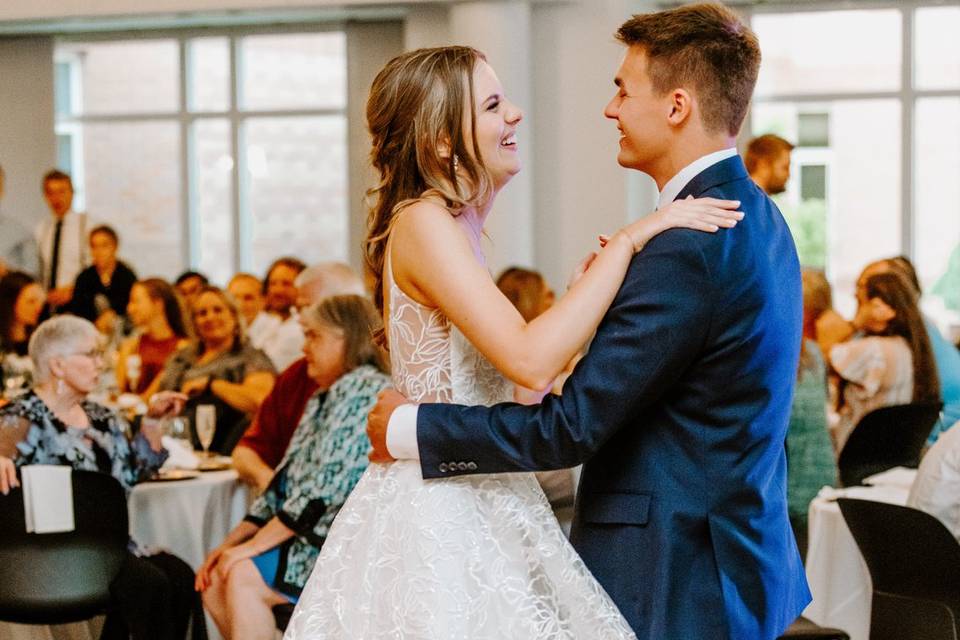 Couple dancing