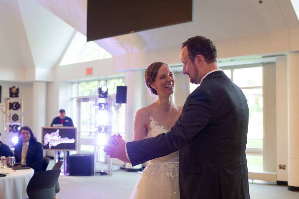 Couple dancing