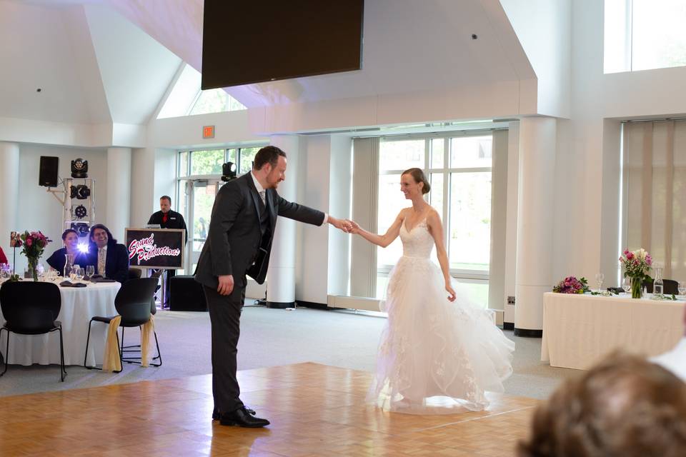 Couple dancing