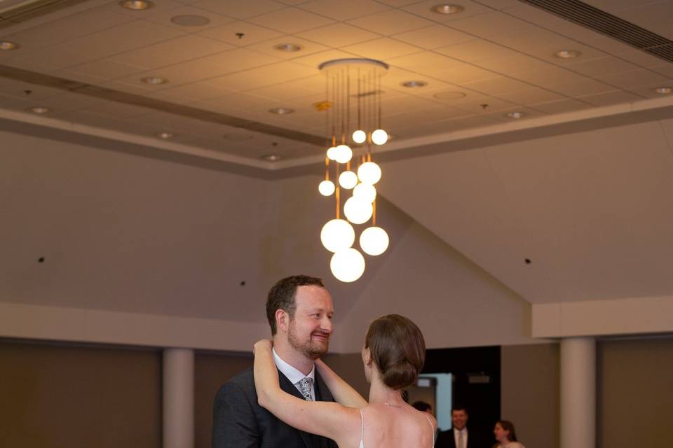 Couple dancing