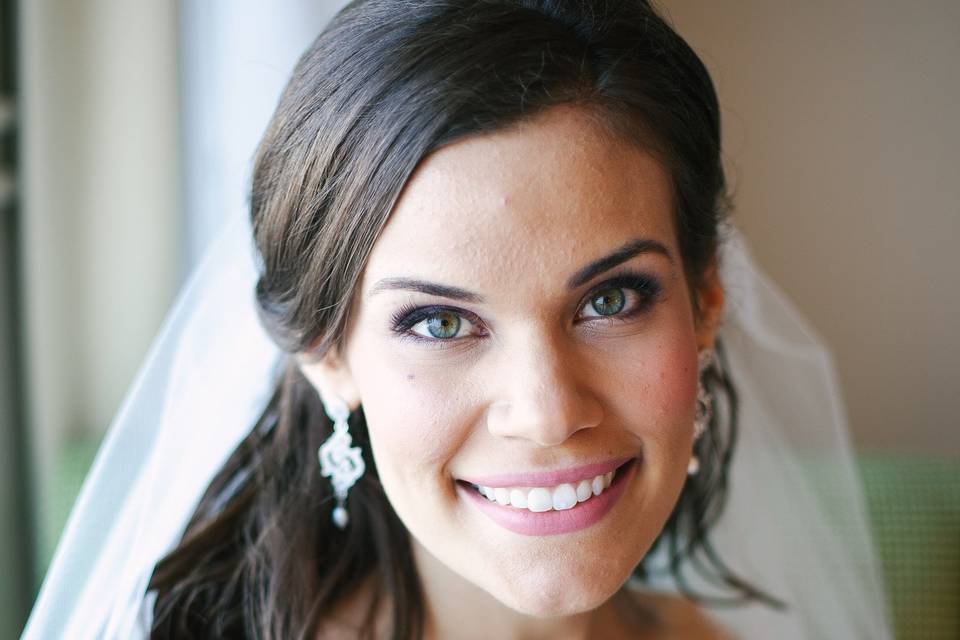 Simple bridal makeup