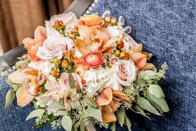 Whimsical Bridal Bouquet – Gainesville Flower