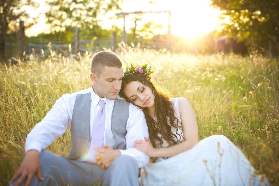 Bride and groom