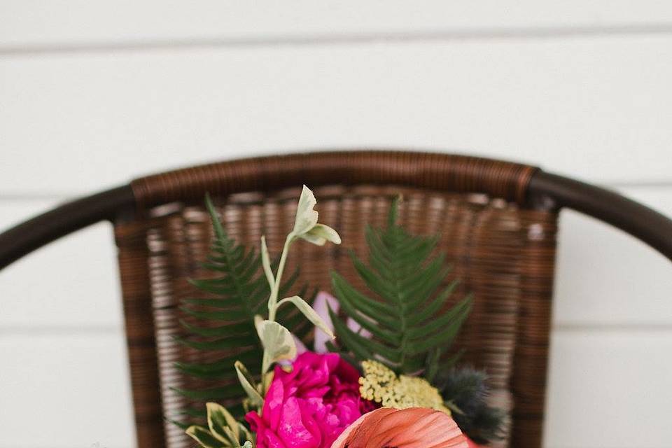 Seasonal springtime bouquet