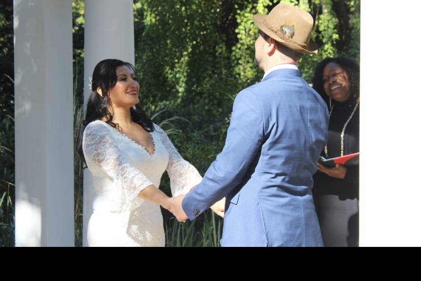 You may now kiss the bride!