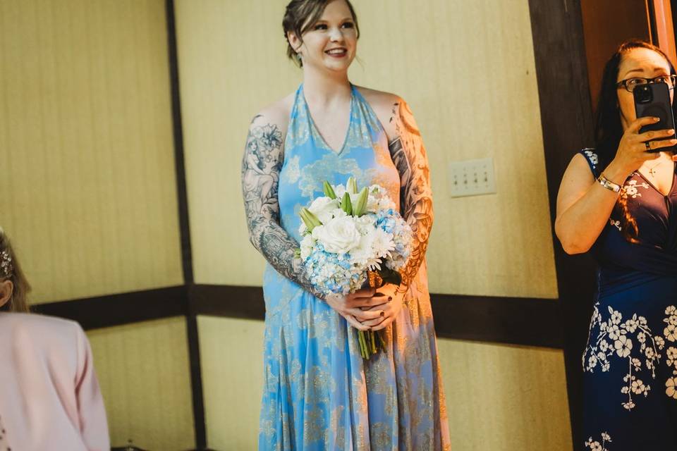 Bridesmaid soft glam