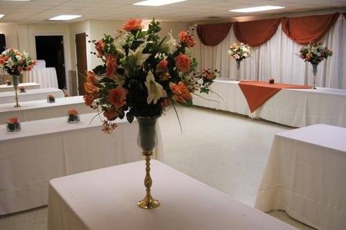 Our Stefan room is great for a small wedding reception