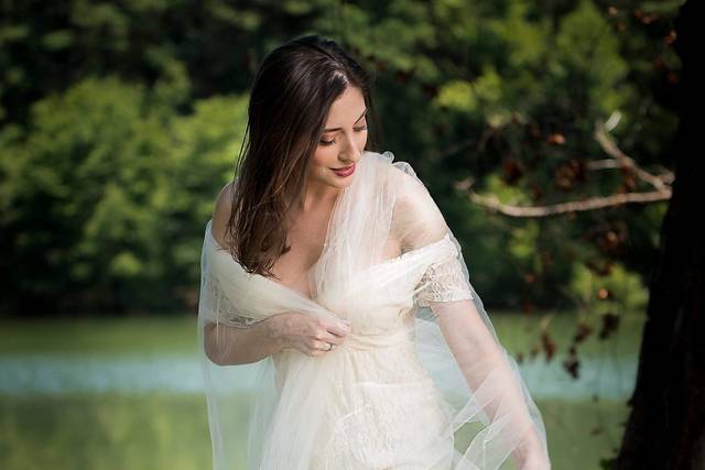 Bride going to the wedding